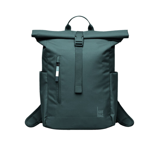 GOT BAG Rucksack Rolltop EASY small monochrome sea teal