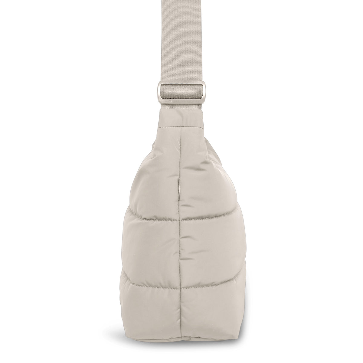 GOT BAG Puffer Square Bag large monochrome scallop