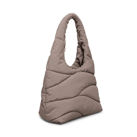GOT BAG Wavy Puffer Shoulder Bag monochrome oyster