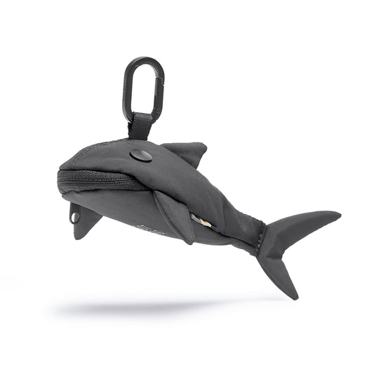 GOT BAG Shark Charm grau