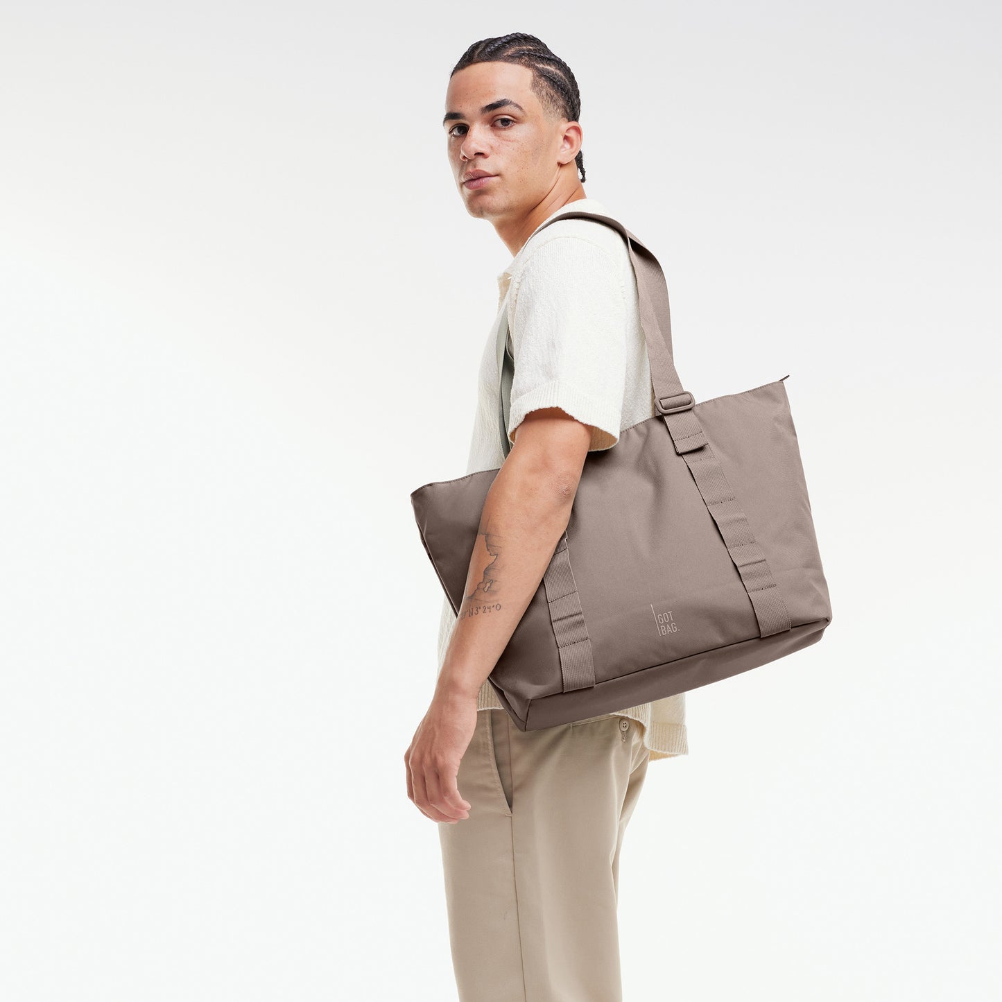 GOT BAG Tragetasche Tote Bag monochrome oyster