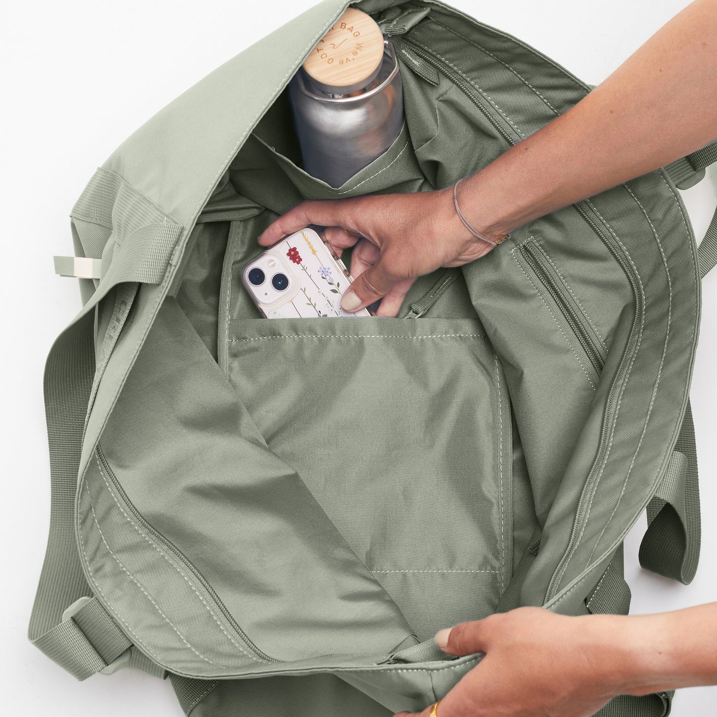 GOT BAG Tragetasche Tote Bag large monochrome bass