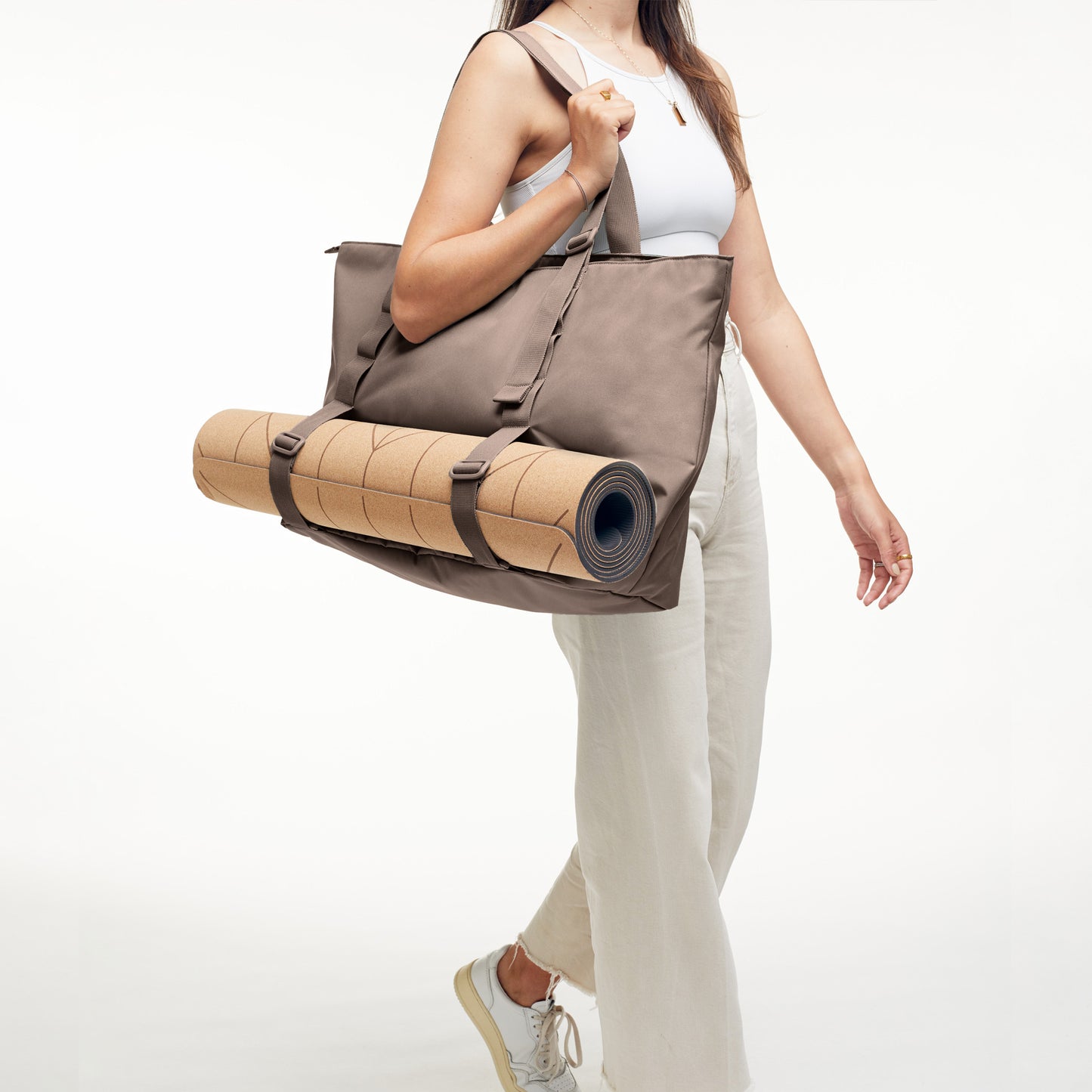 GOT BAG Tragetasche Tote Bag large monochrome oyster