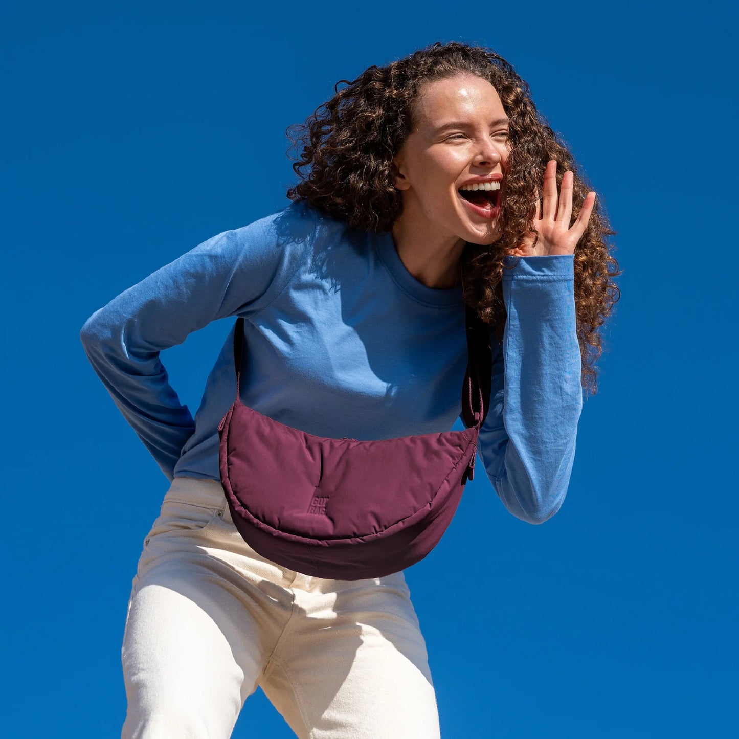 GOT BAG Umhängetasche Cloud Moon Bag small monochrome kraken