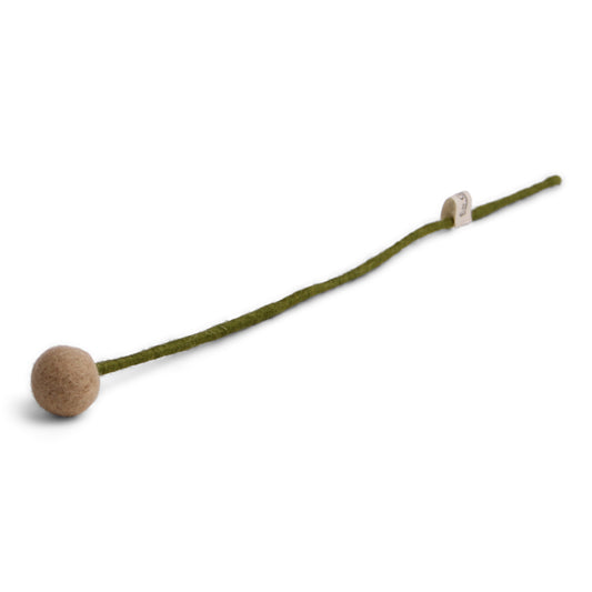 Gry & Sif Filzblume Kugelblume Ø 2 cm beige