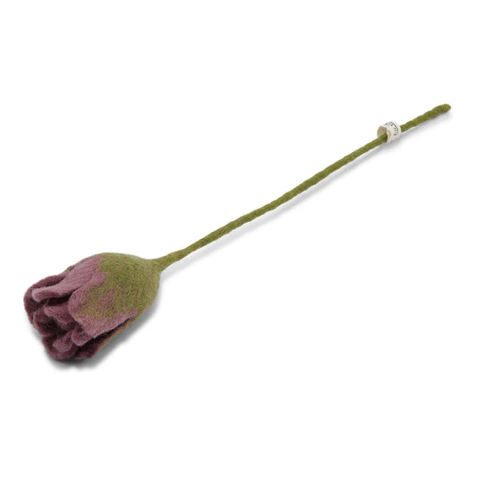 Gry & Sif Filzblume Tulpe lila