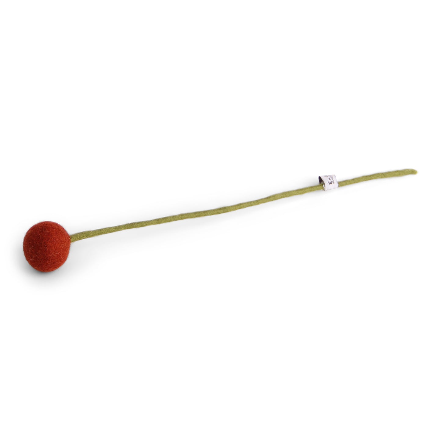 Gry & Sif Filzblume Kugelblume Ø 3 cm braun-orange
