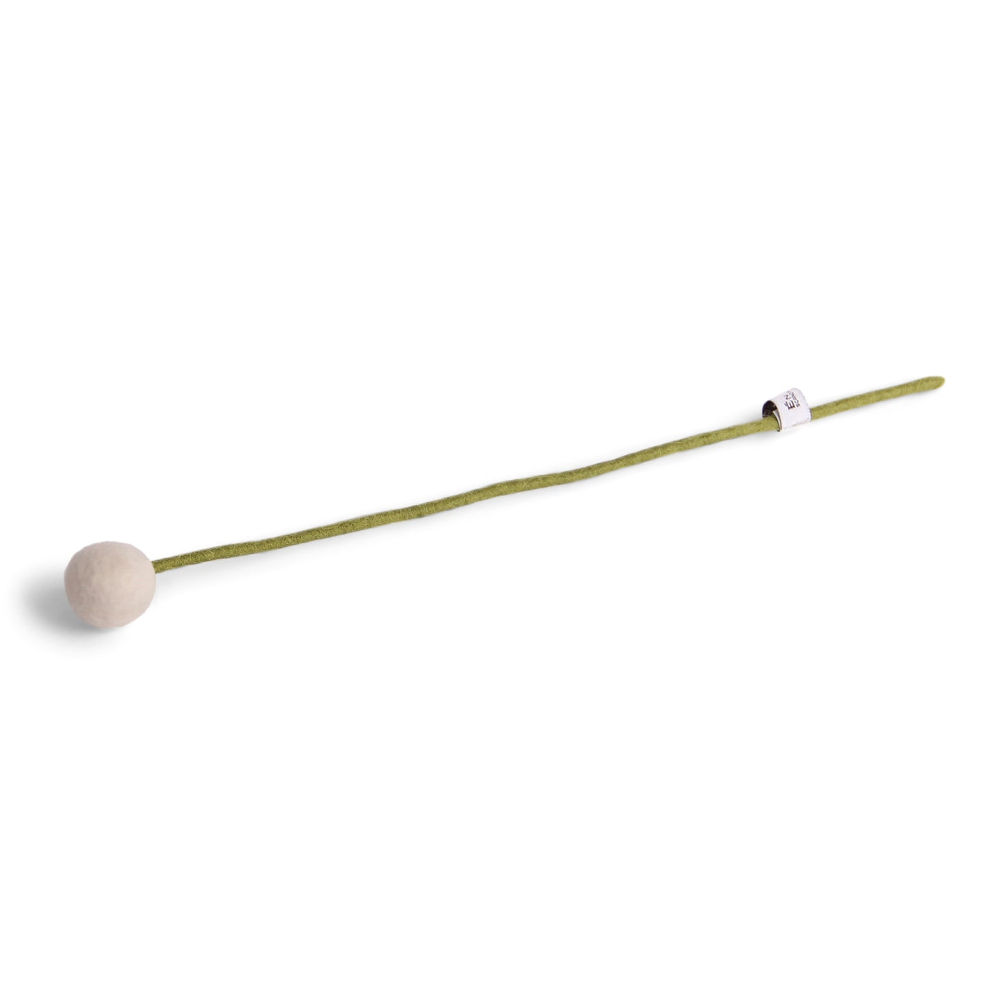 Gry & Sif Filzblume Kugelblume Ø 2 cm weiß