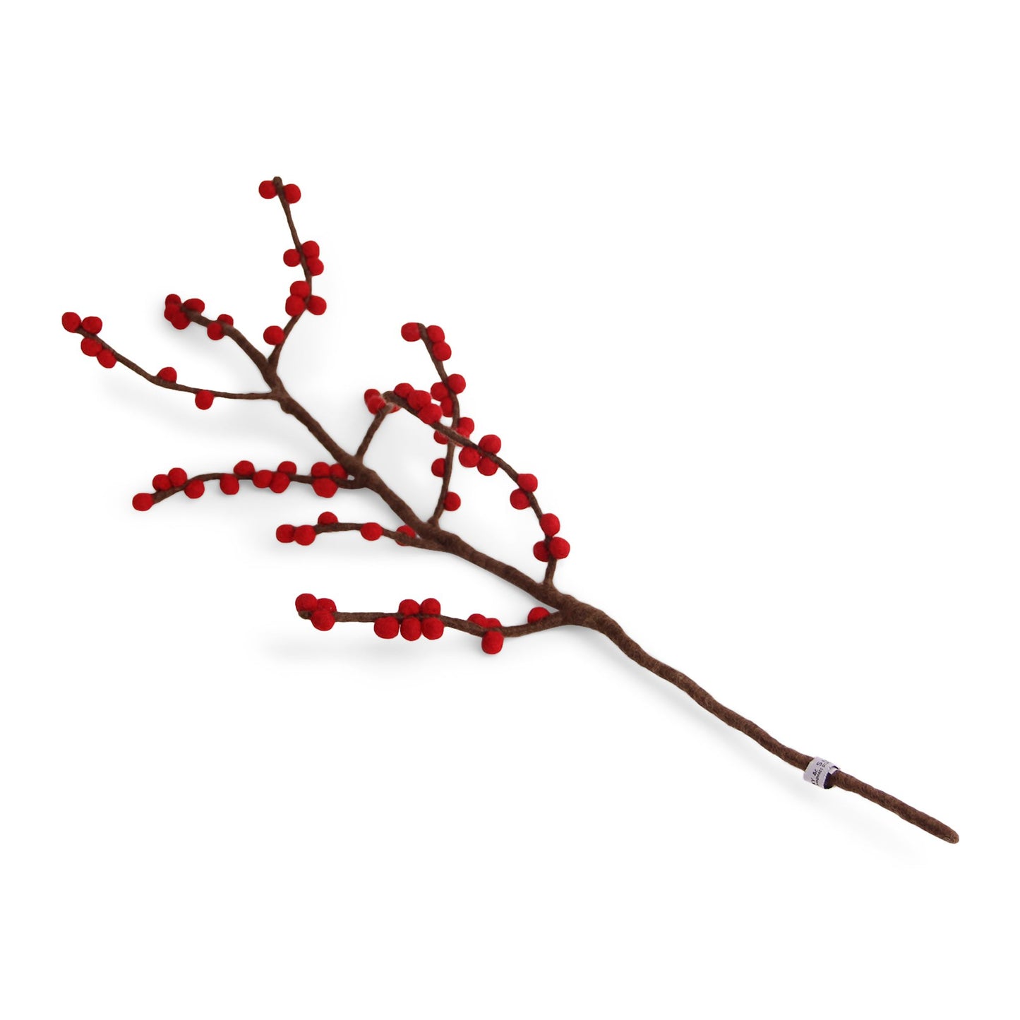 Gry & Sif Filzzweig mit roten Beeren