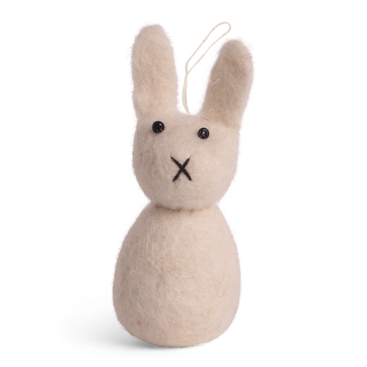 Gry & Sif Hase weiß klein zum Hängen