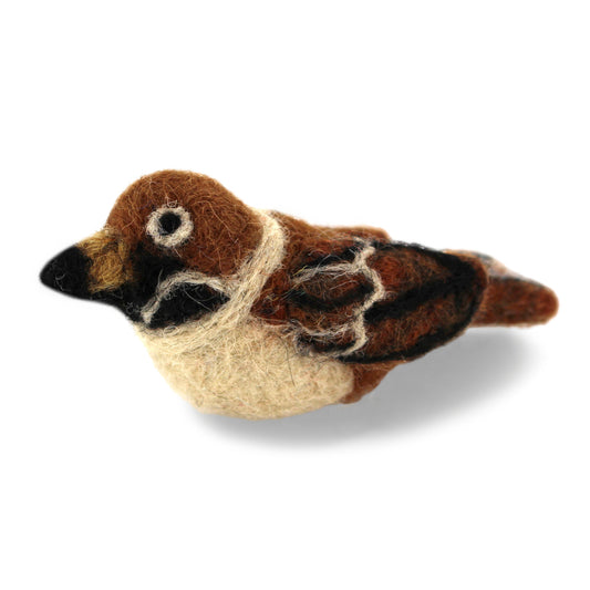 Gry & Sif Filz Vogel Spatz