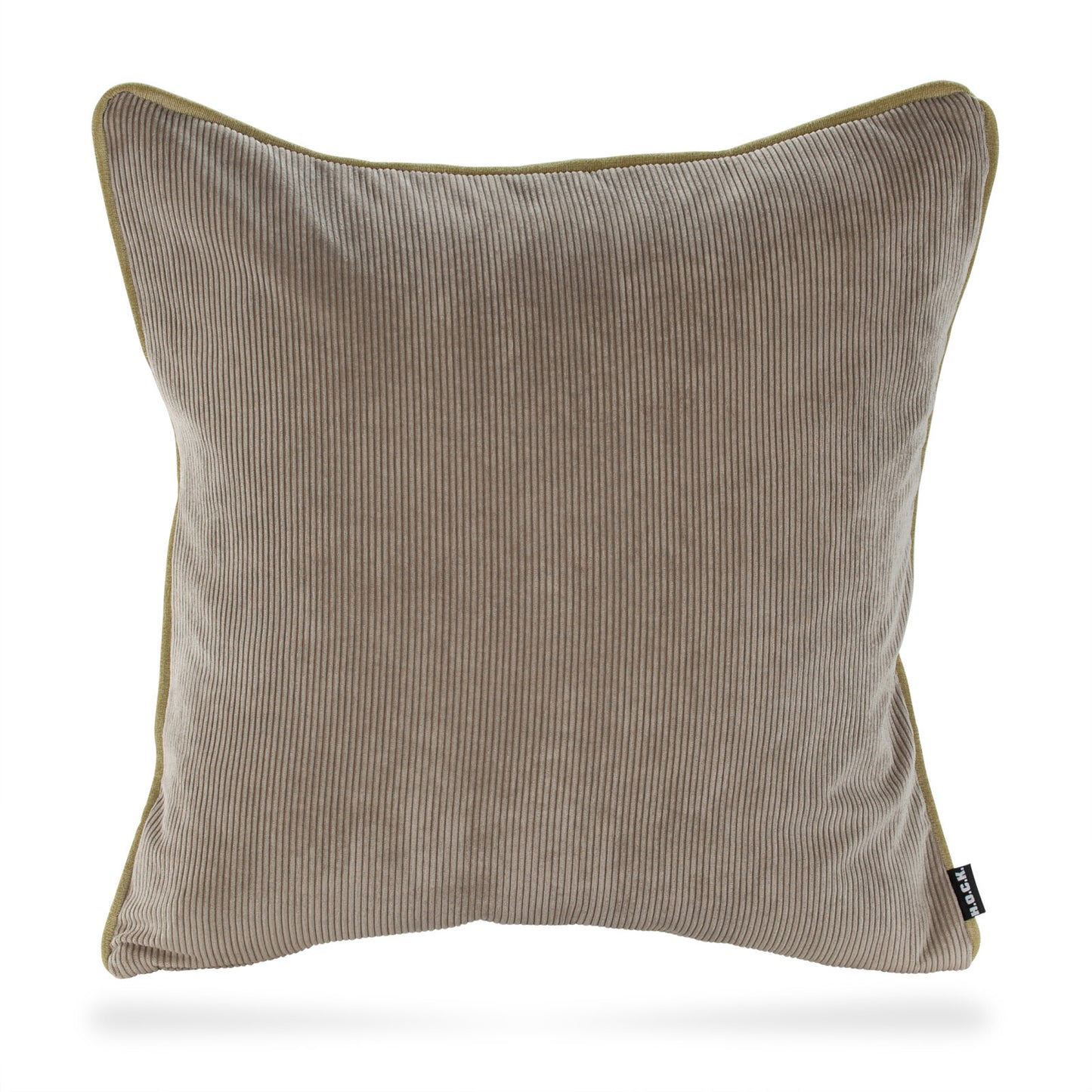 H.O.C.K. Vandel Kissen Cord 50x50cm olive hell