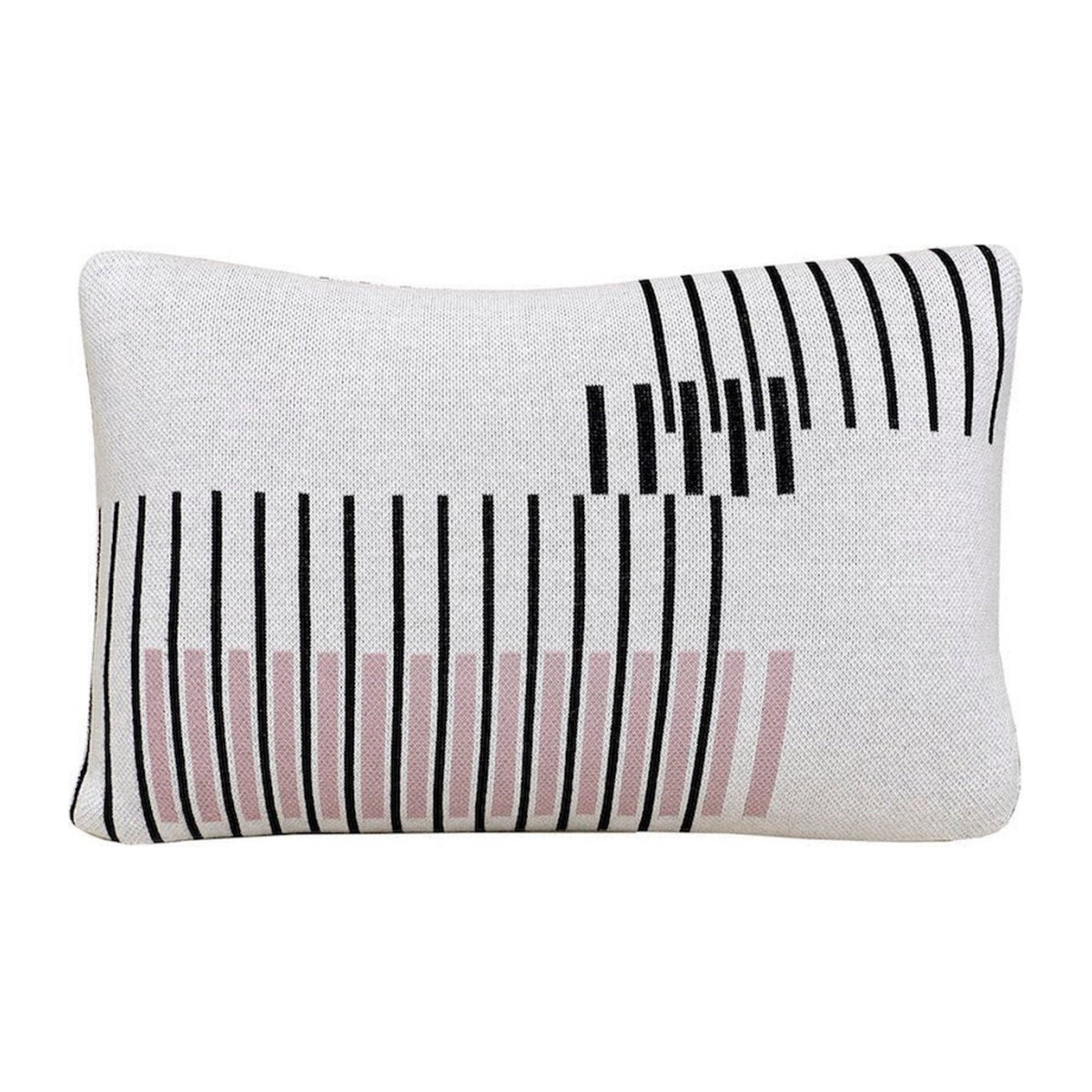 Home Delight Gina Kissen 50x30 cm gestrickt rosa