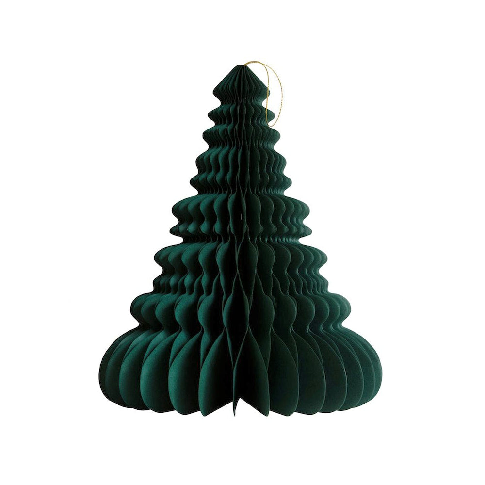 Home Delight Papier Wabenbaum Noël 3er-Set