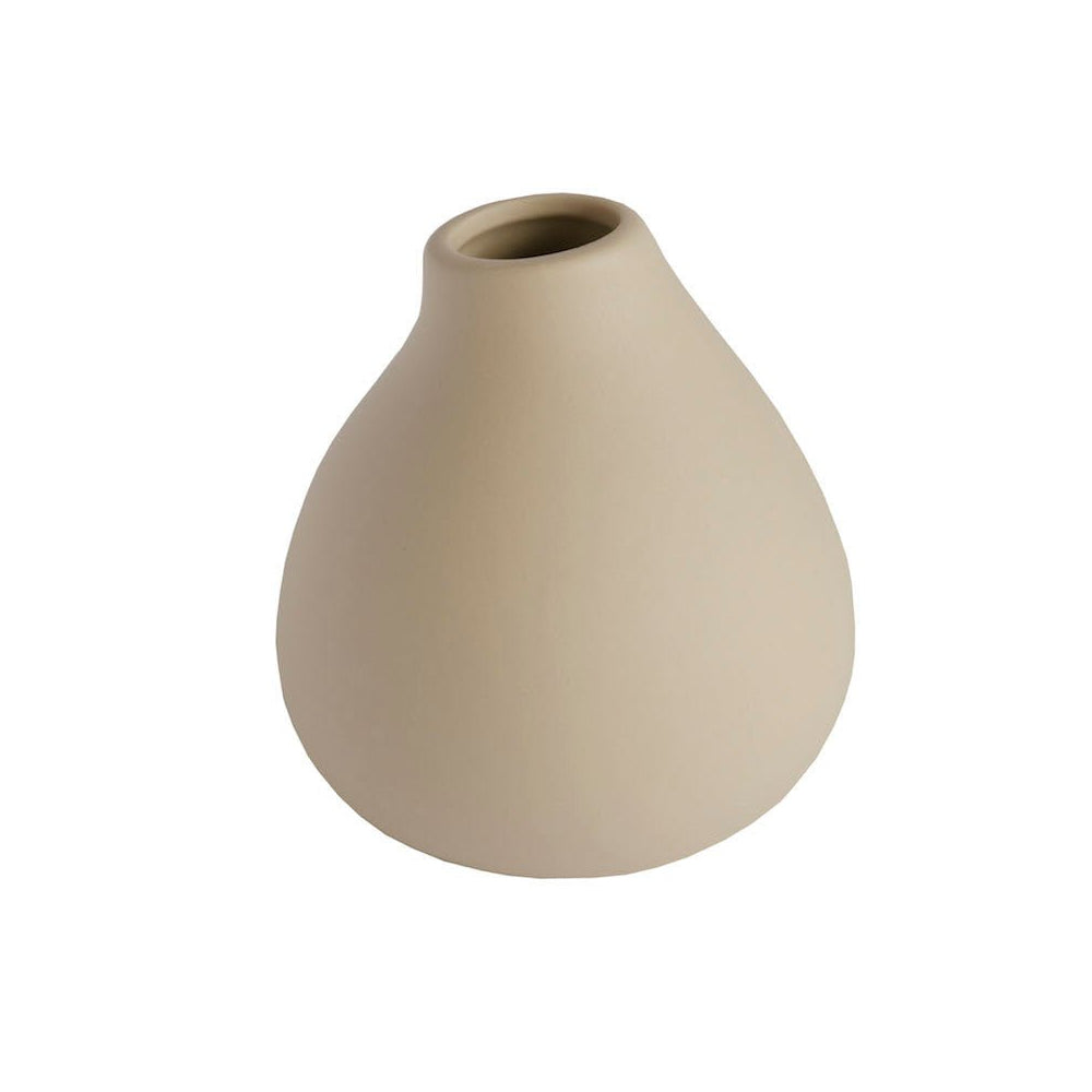 Home Delight Jona Vase Keramik beige 8,5x8x9 cm