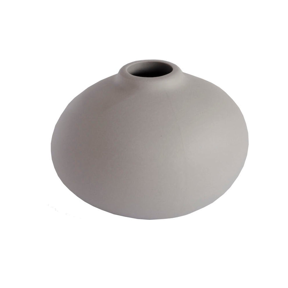 Home Delight Jona Vase Keramik hellgrau 9,5x9x7 cm