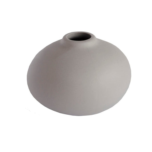 Home Delight Jona Vase Keramik hellgrau 9,5x9x7 cm
