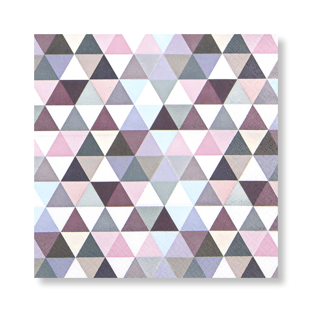 Home Fashion Caleidoscope Intensive Cocktail-Servietten 25×25 cm