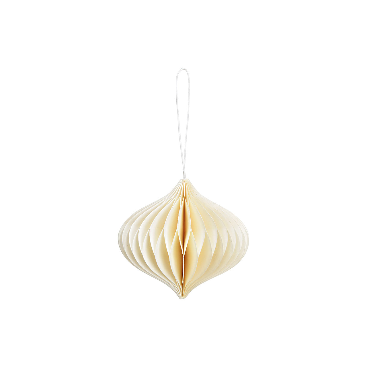 Honeycomb Decoration Dekohänger elfenbein 4er-Set