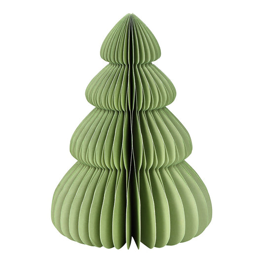 Honeycomb Decoration Tannenbaum jadegrün 15 cm
