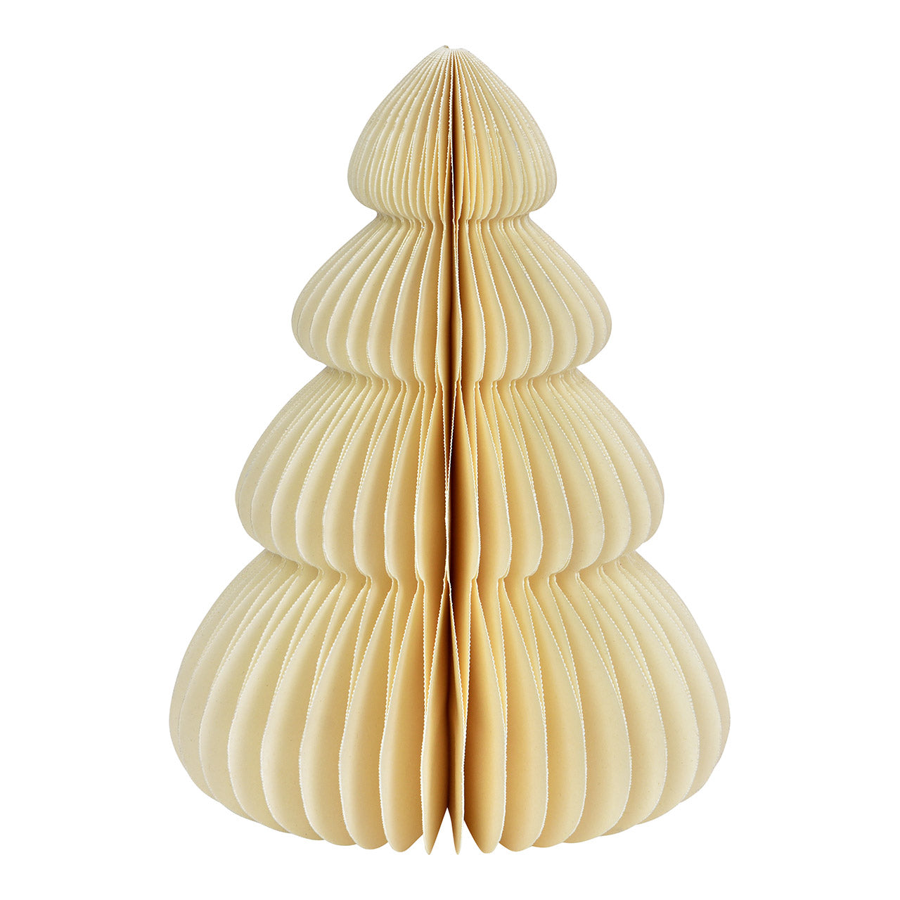 Honeycomb Decoration Tannenbaum elfenbein 20 cm