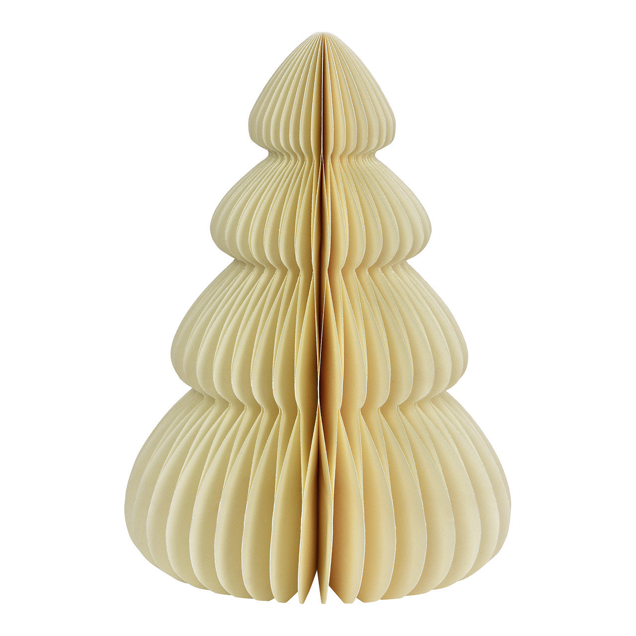 Honeycomb Decoration Tannenbaum elfenbein 30 cm