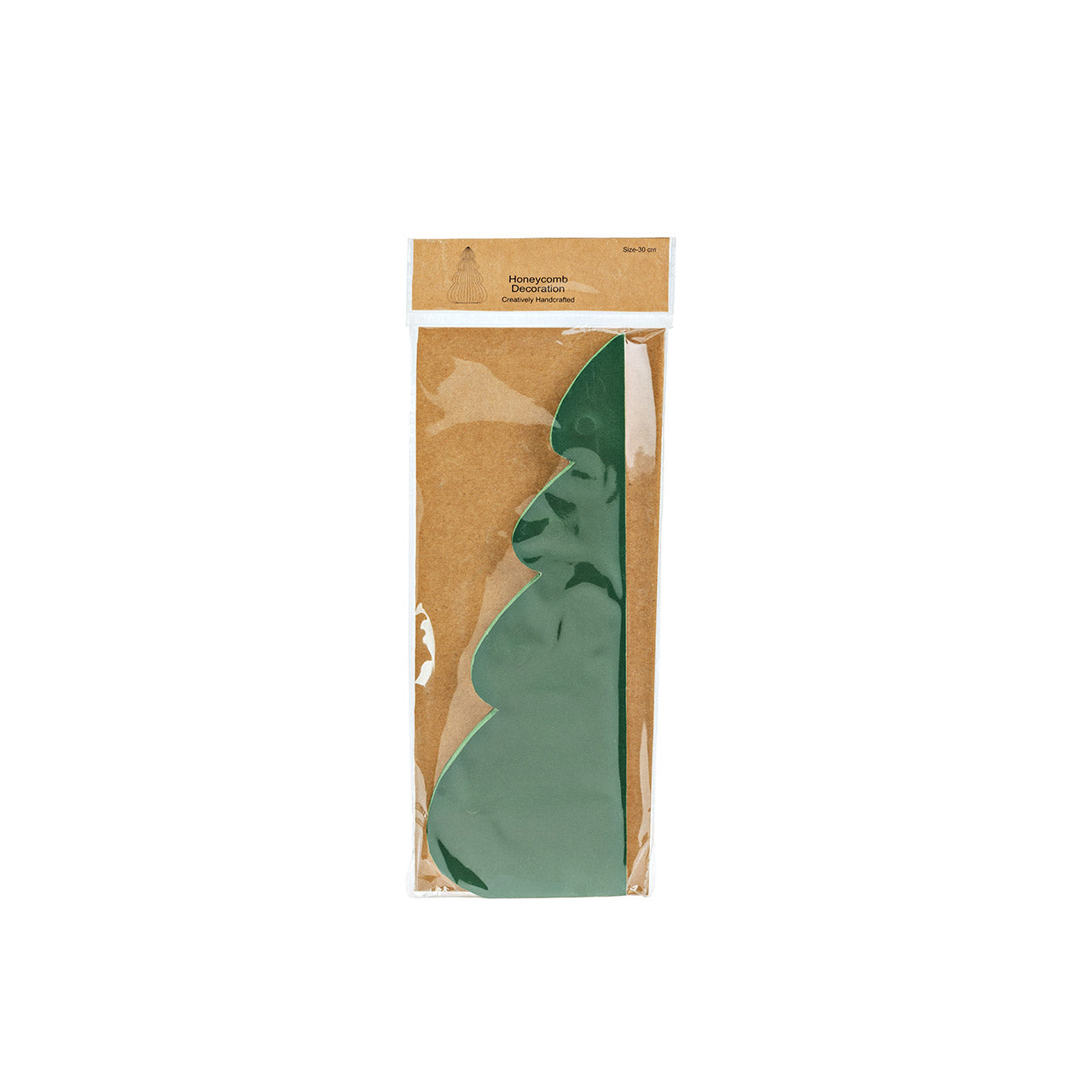 Honeycomb Decoration Tannenbaum moosgrün 30 cm