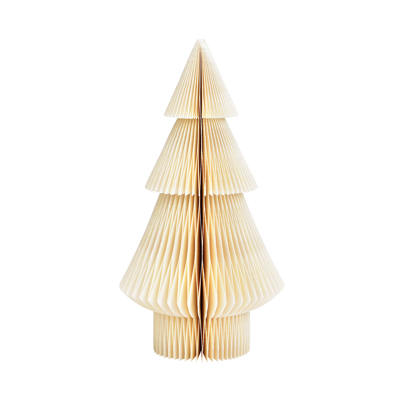Honeycomb Decoration Tannenbaum elfenbein 30 cm