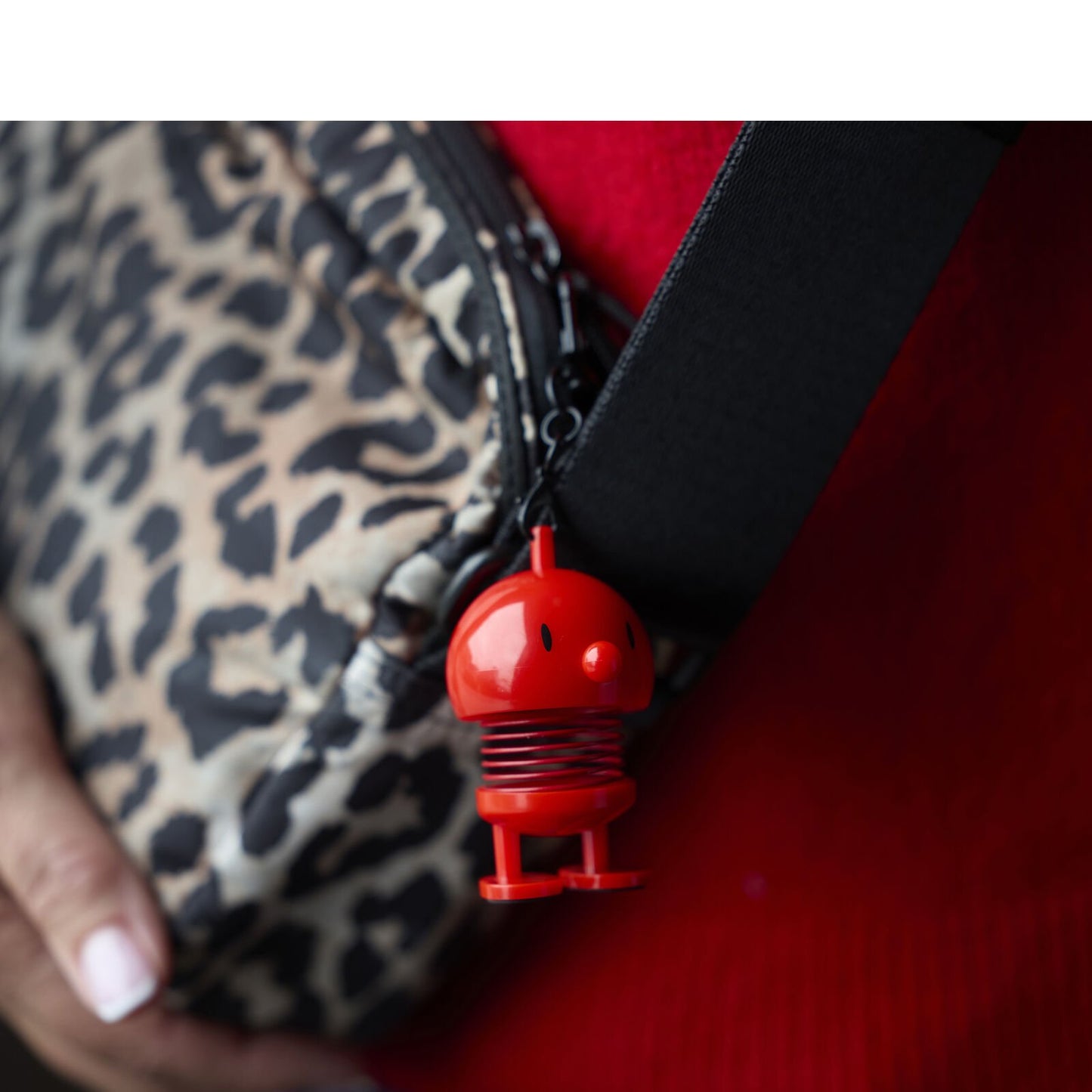 Hoptimist Design Dekofigur Bag Charm red