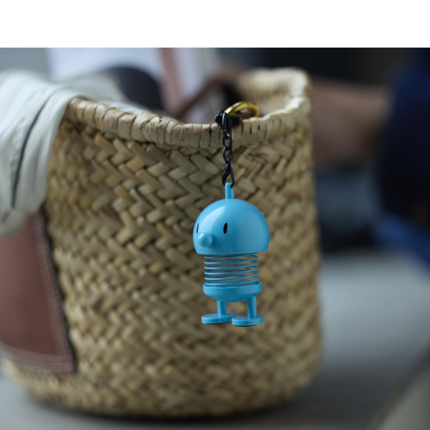 Hoptimist Design Dekofigur Bag Charm turquoise