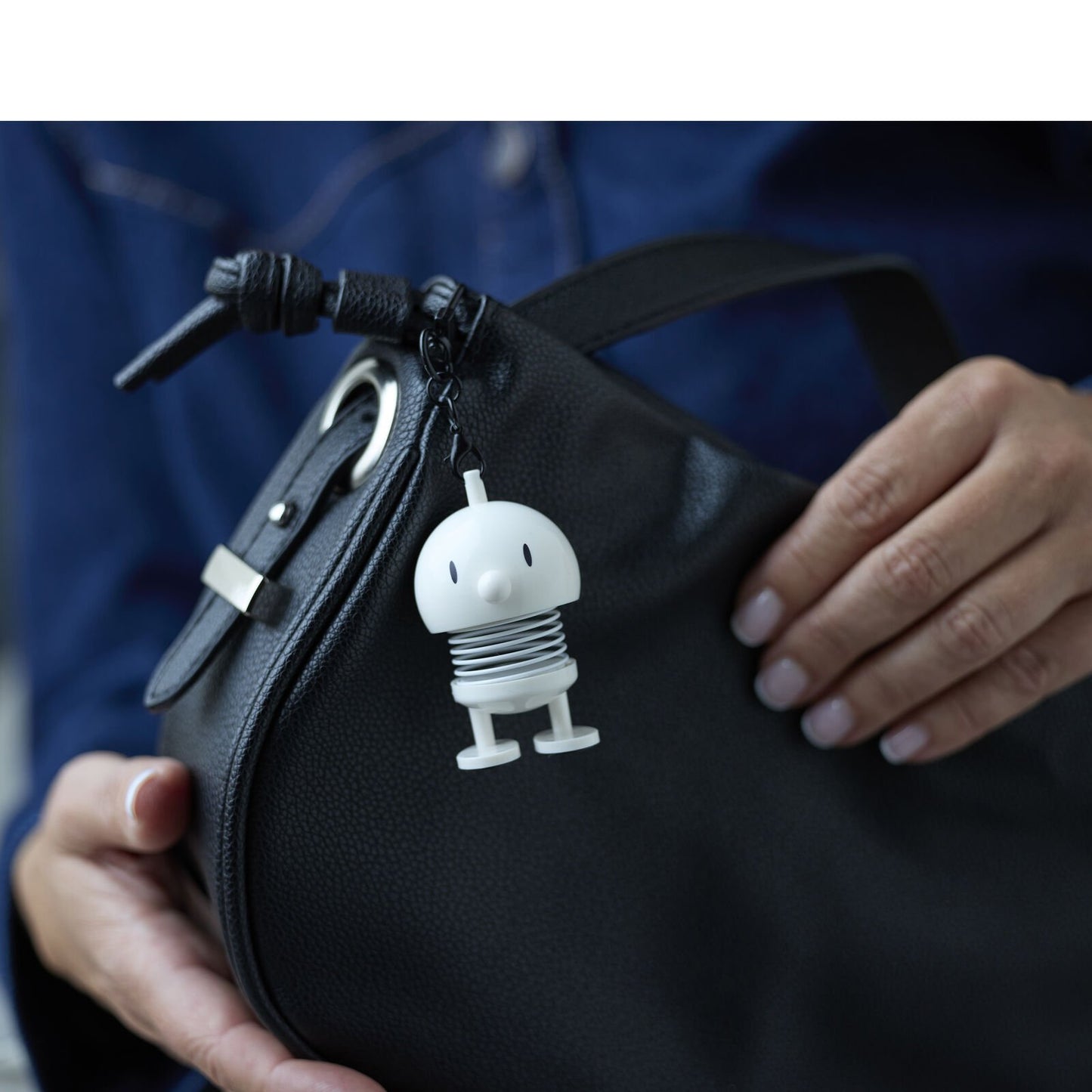 Hoptimist Design Dekofigur Bag Charm white
