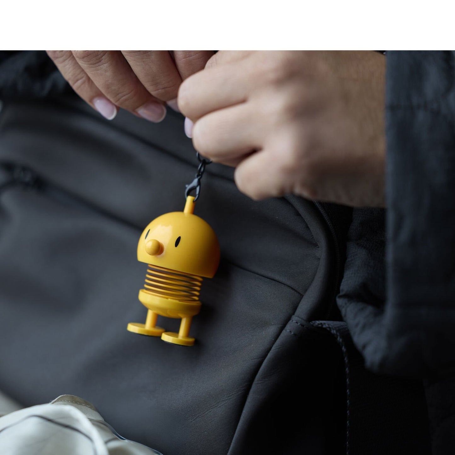 Hoptimist Design Dekofigur Bag Charm yellow