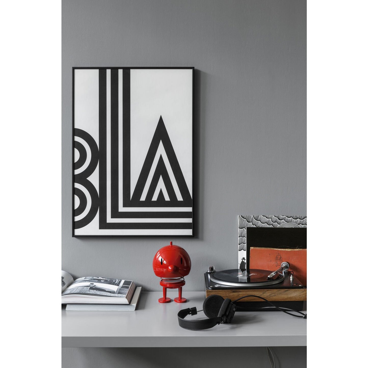 Hoptimist Design Dekofigur Bumble L red