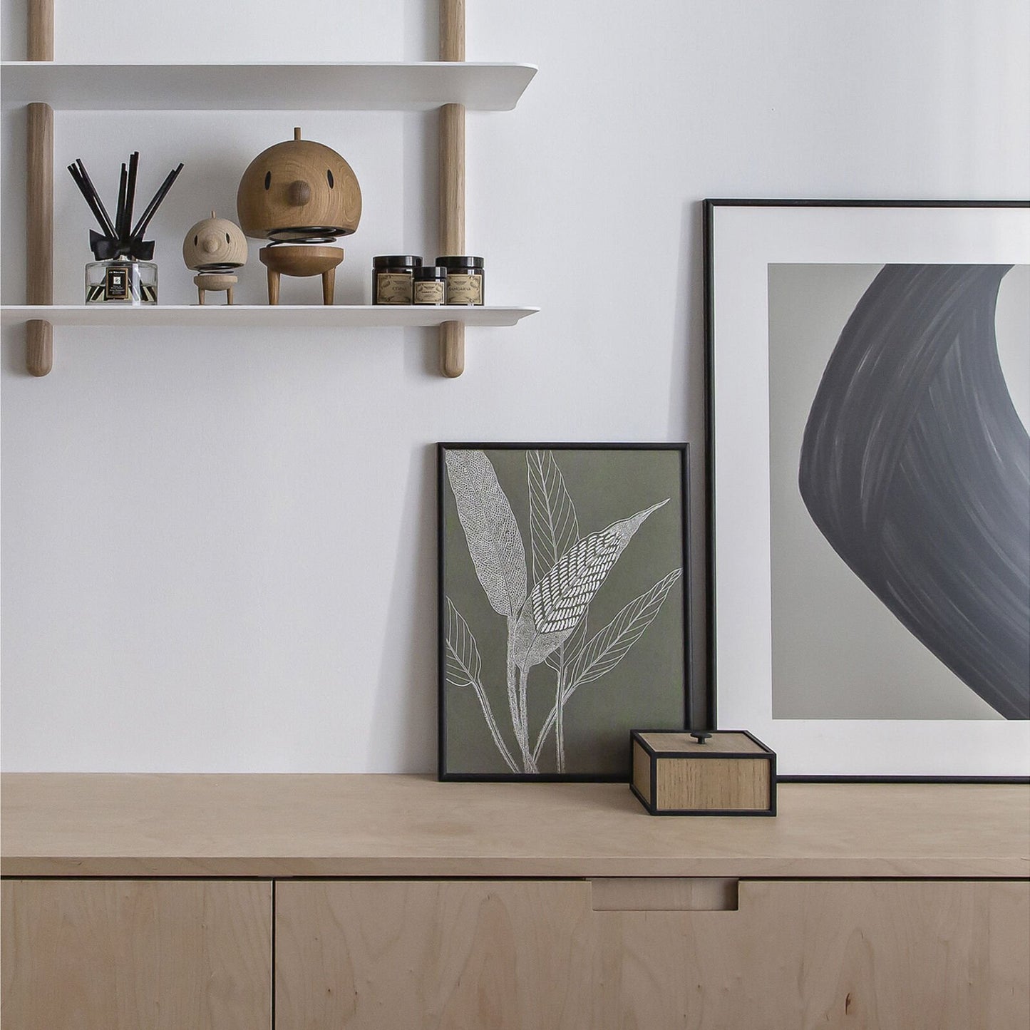 Hoptimist Design Dekofigur Bumble M raw oak