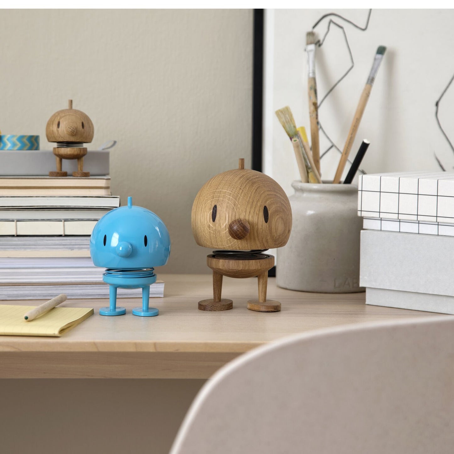 Hoptimist Design Dekofigur Bumble M turquoise