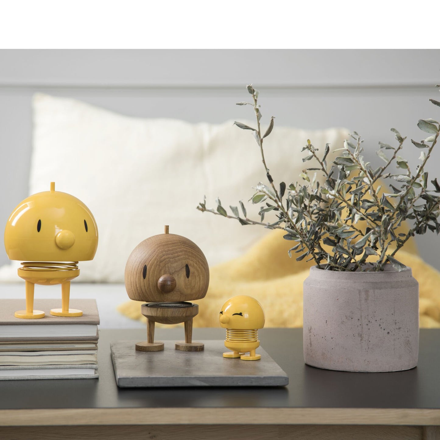 Hoptimist Design Dekofigur Bumble M yellow