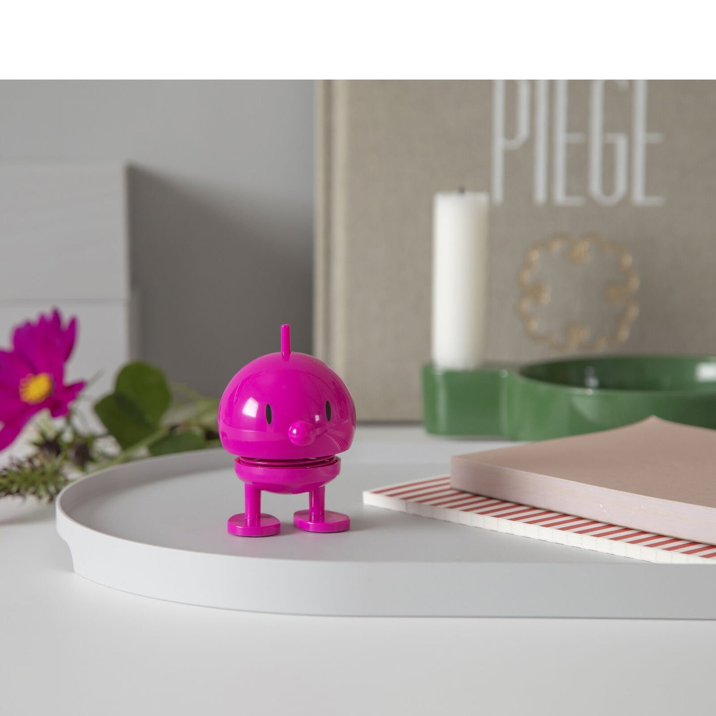 Hoptimist Design Dekofigur Bumble S pink