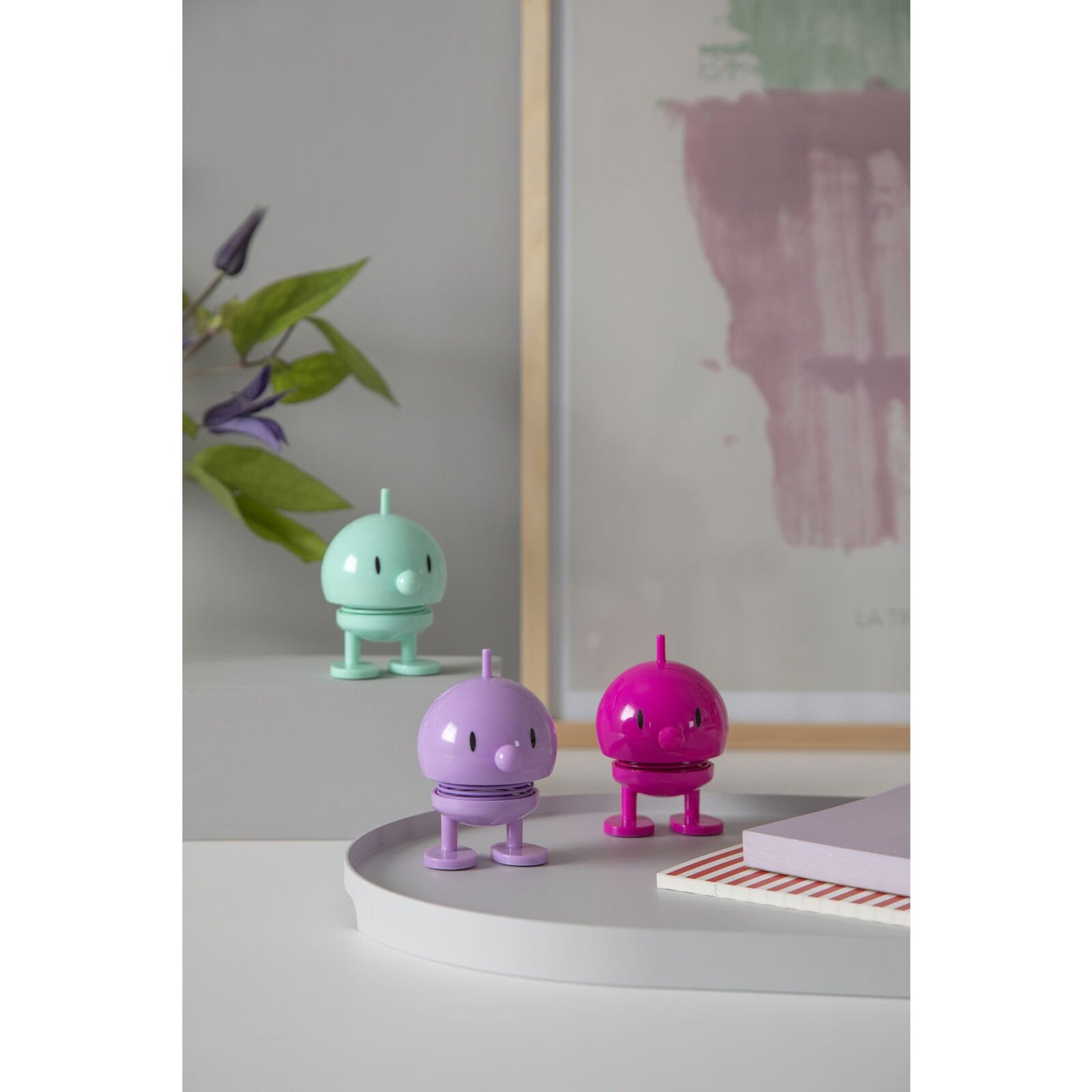 Hoptimist Design Dekofigur Bumble S pink
