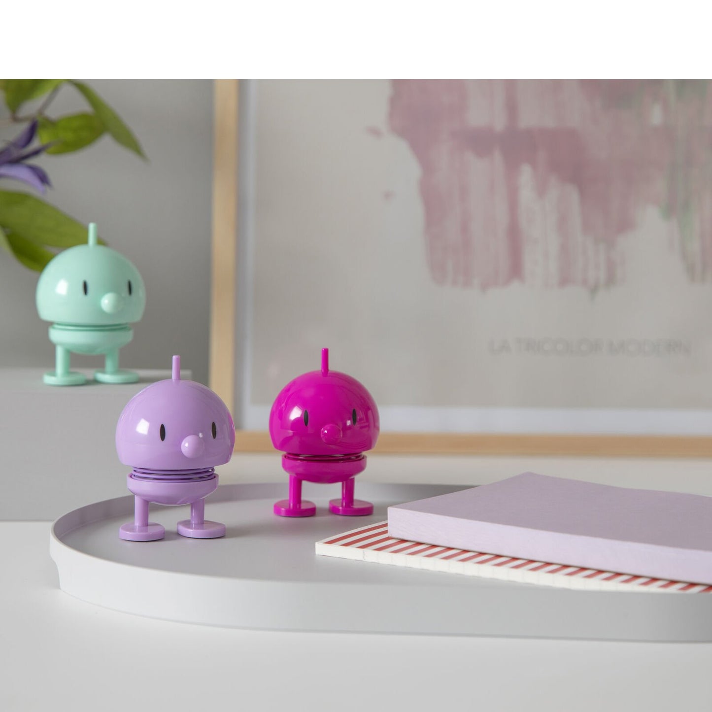 Hoptimist Design Dekofigur Bumble S pink