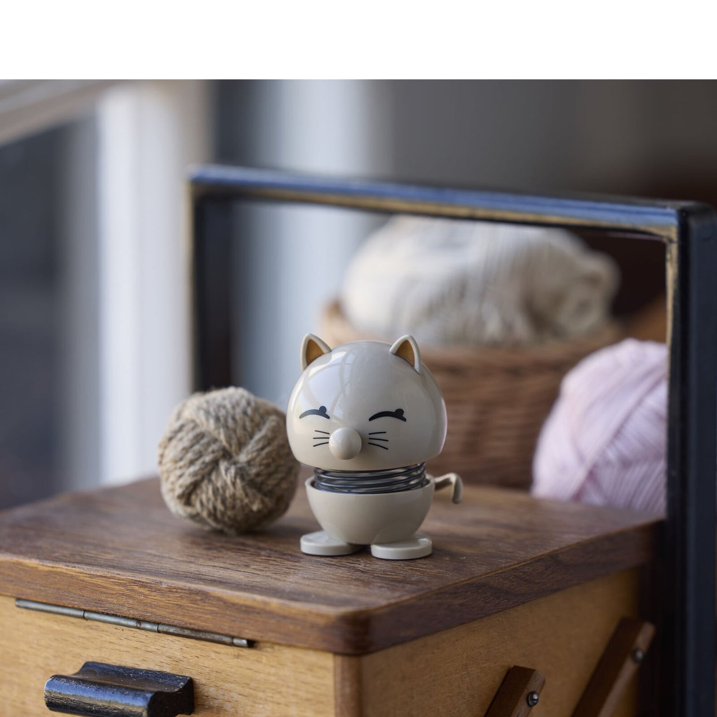Hoptimist Design Dekofigur Cat latte