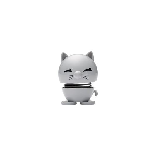 Hoptimist Design Dekofigur Cat light grey