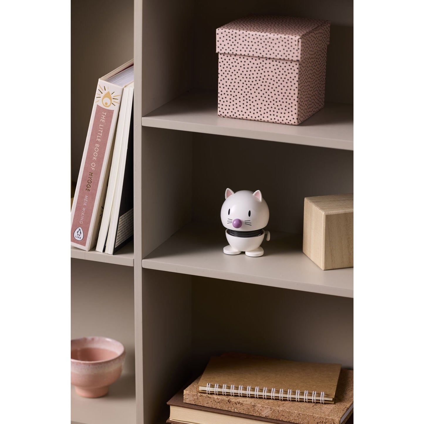 Hoptimist Design Dekofigur Cat white