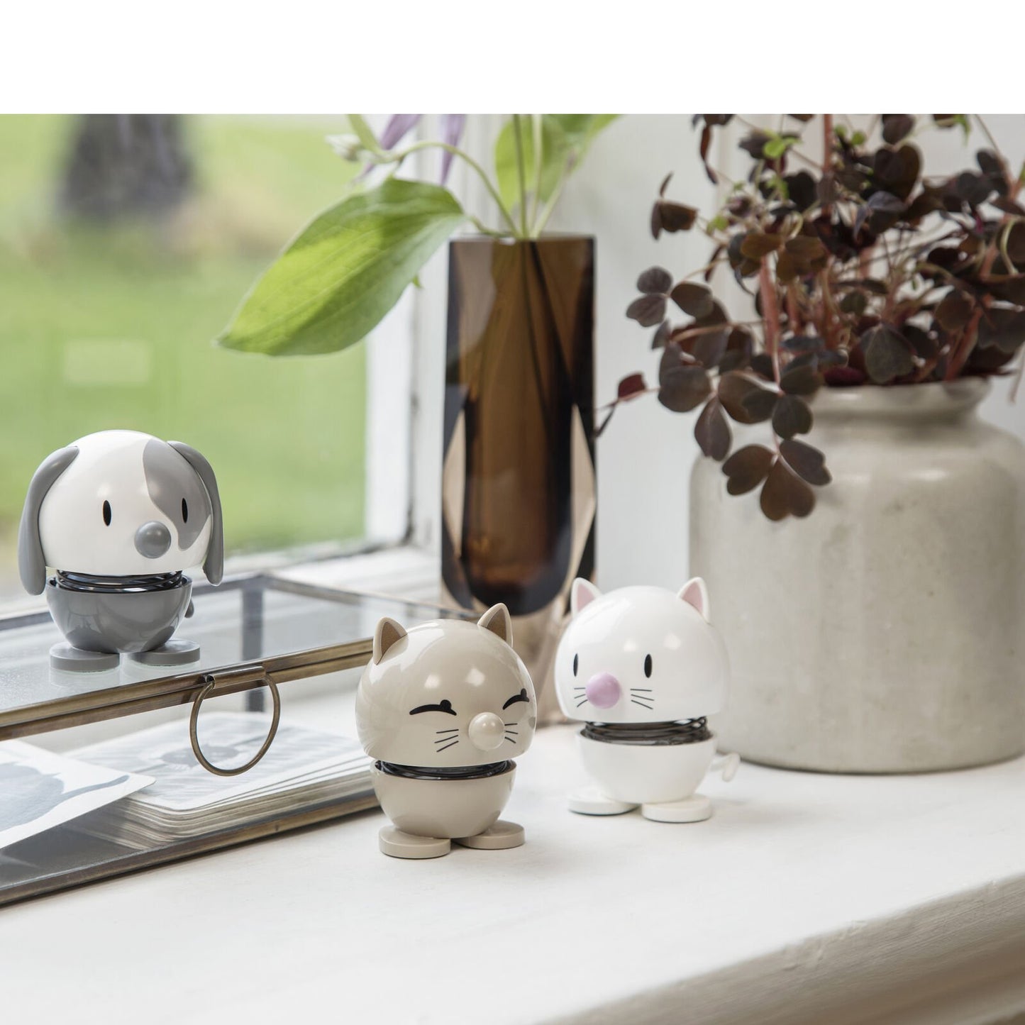 Hoptimist Design Dekofigur Cat white