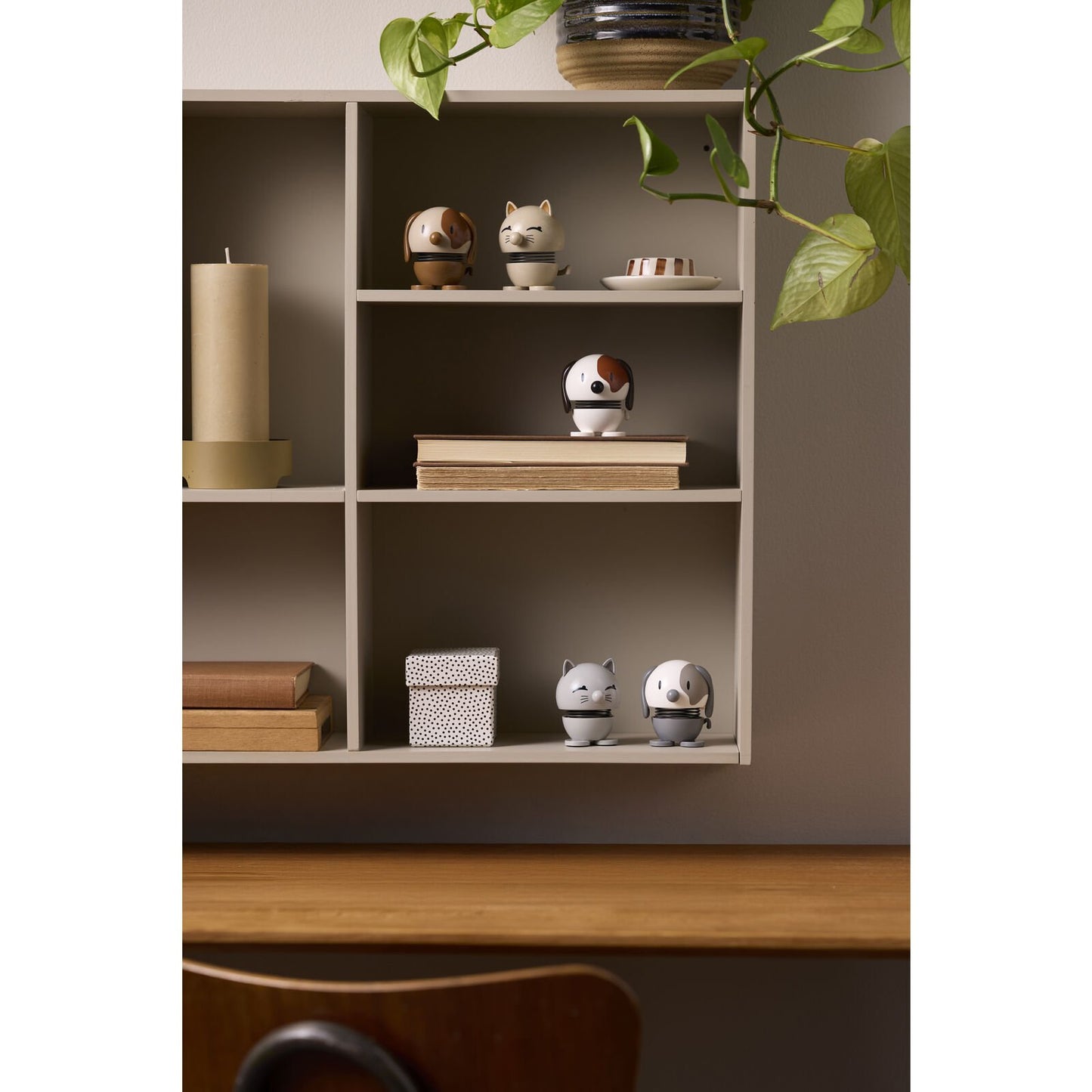 Hoptimist Design Dekofigur Dog brown