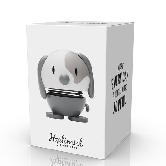 Hoptimist Design Dekofigur Dog cool grey