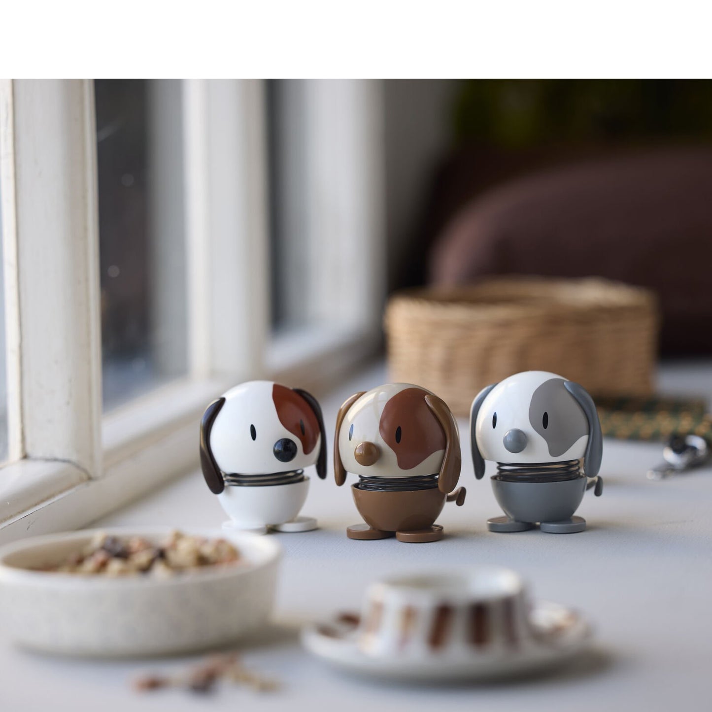 Hoptimist Design Dekofigur Dog white