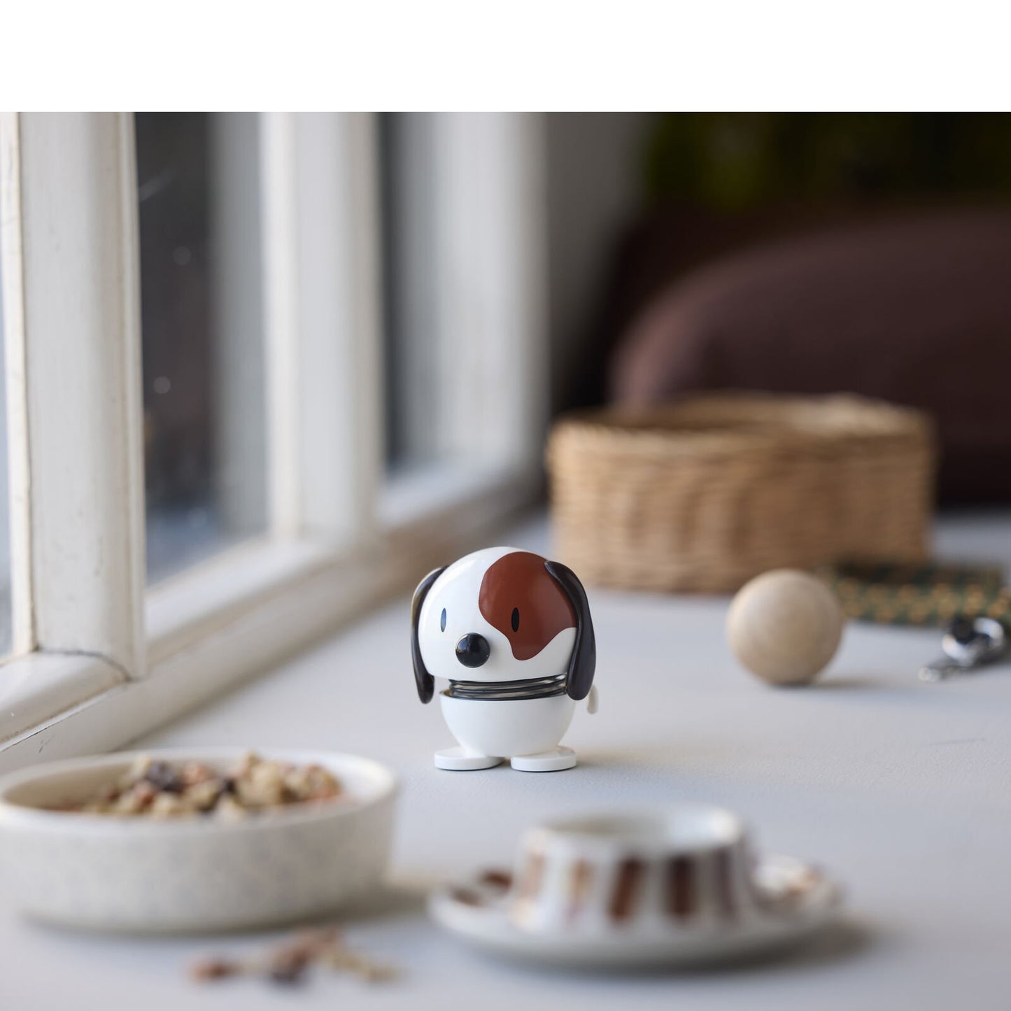 Hoptimist Design Dekofigur Dog white