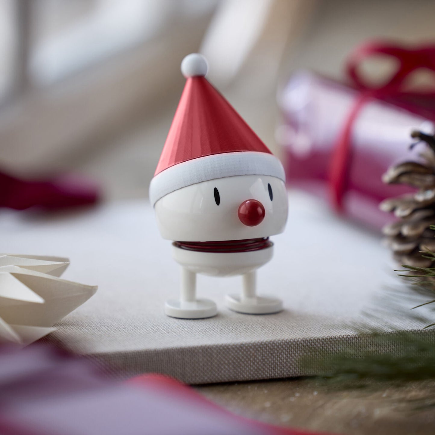 Hoptimist Design Dekofigur Elf Bumble S white