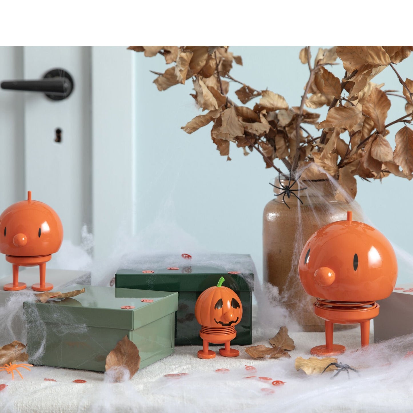 Hoptimist Design Dekofigur Halloween Scary Pumpkin S orange