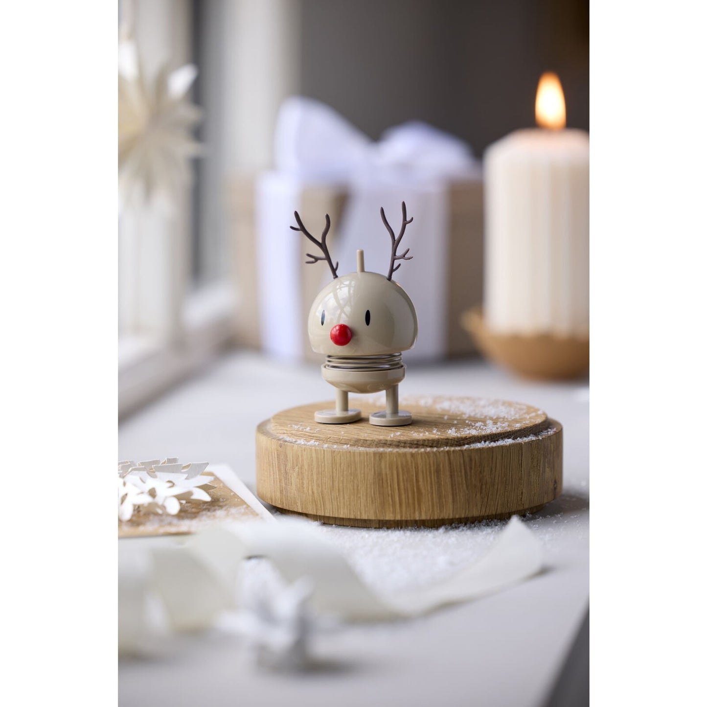 Hoptimist Design Dekofigur Reindeer S latte